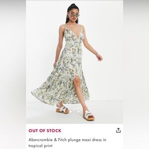 NWOT, never worn Abercrombie dress. XS